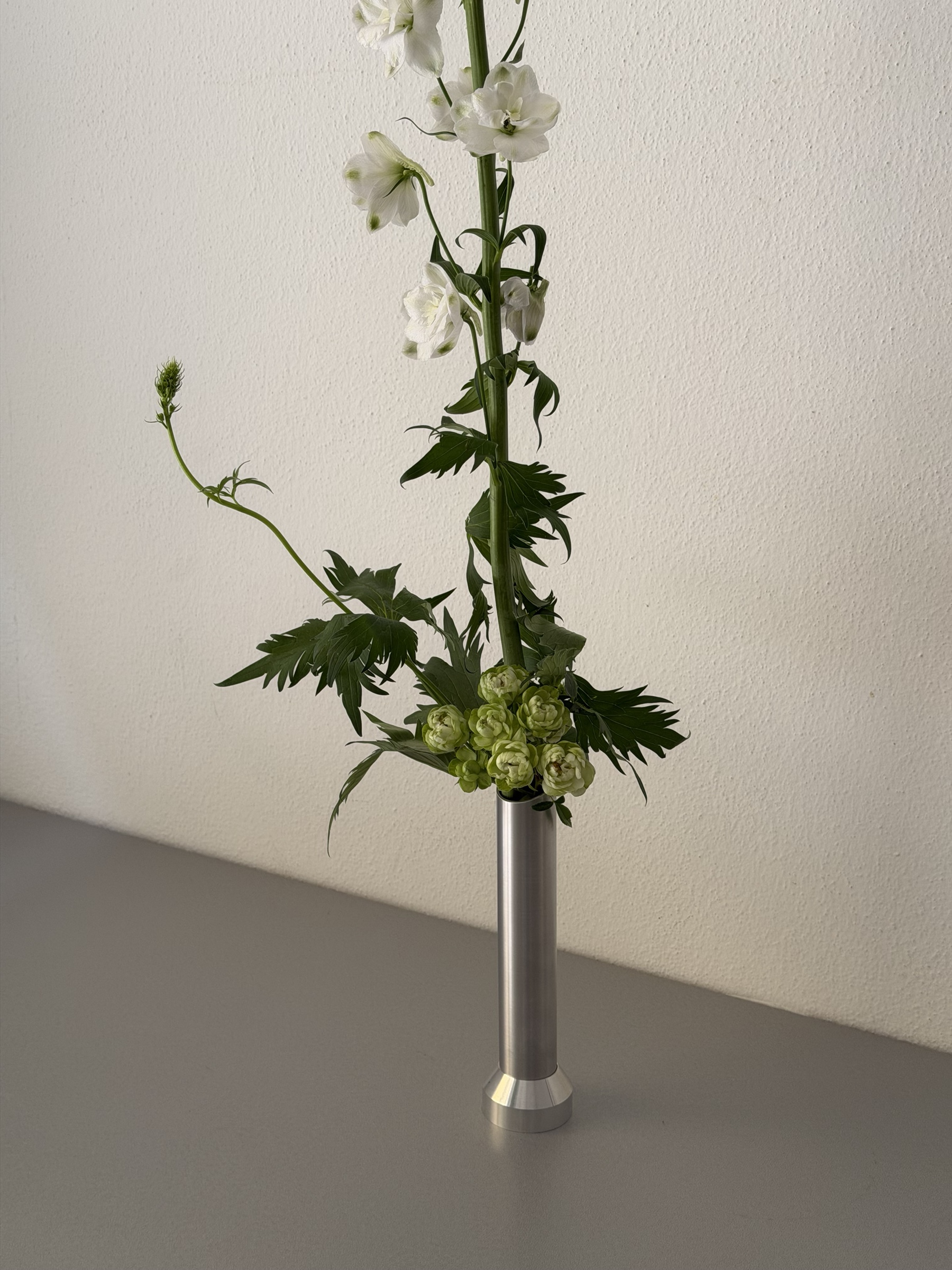 0001 Incense Holder used as a vase with flowers
